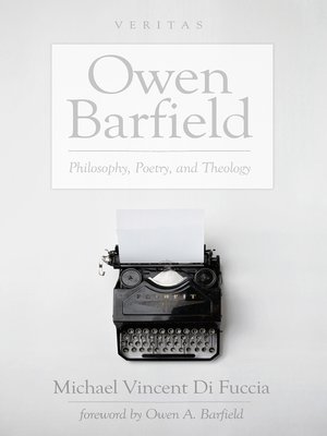 cover image of Owen Barfield
